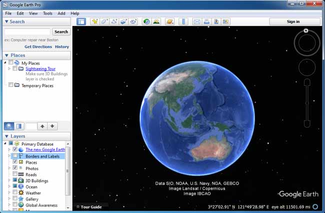 google earth free download for windows 7