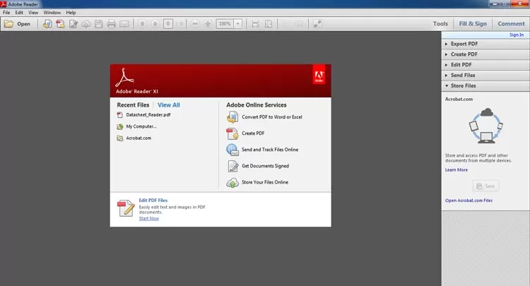 Adobe Acrobat termasuk aplikasi edit PDF di PC Gratis Terbaik