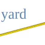 m yd, meter yard