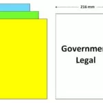 government legal size