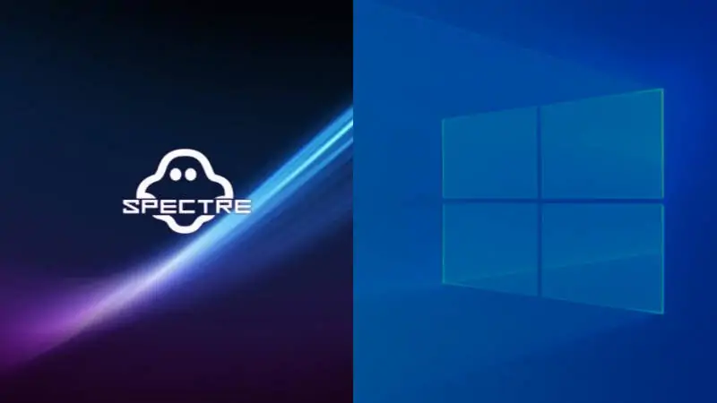 ghost spectre vs windows10 comparison